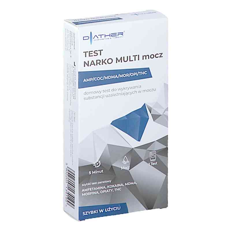 Narko Multi Test mocz 1  od W.H.P.M. BIORESEARCH & TECHNOLOGY CO. LTD. PZN 08305307