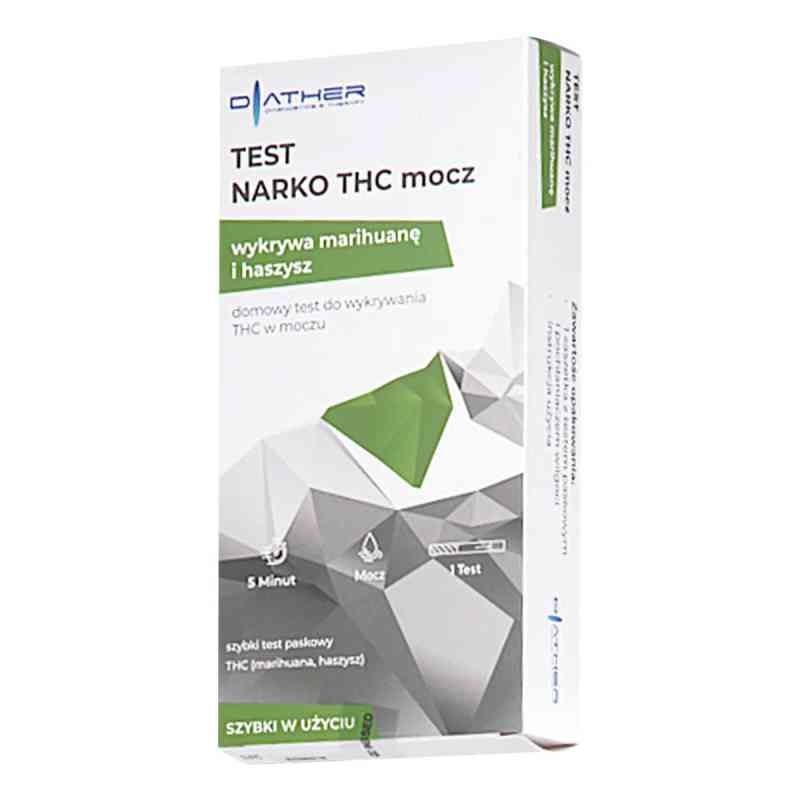 Narko THC Test mocz 1  od W.H.P.M. BIORESEARCH & TECHNOLOGY CO. LTD. PZN 08305336