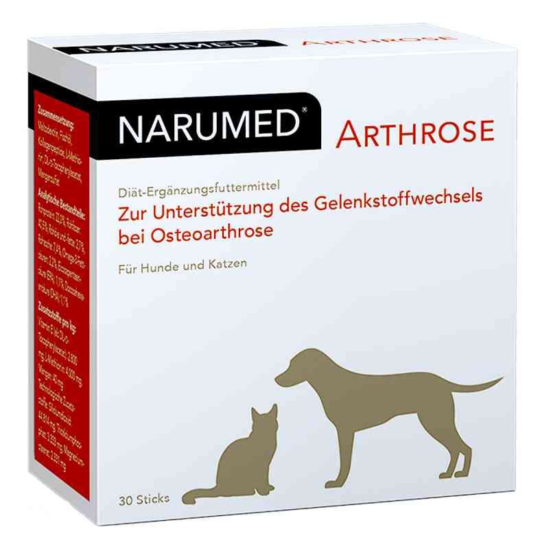 Narumed Arthrose Pulver-sticks für Hunde /Katzen 30X1.5 g od Narumed GmbH PZN 15619159