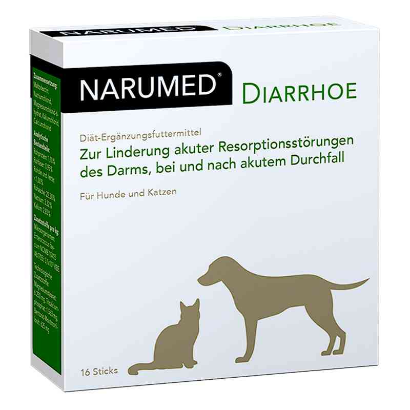 Narumed Diarrhoe Pulver-sticks für Hunde /Katzen 16X1.6 g od Narumed GmbH PZN 15619171