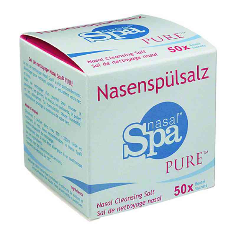 Nasal Spa Nasenspuehlsalz Pure 50 szt. od Nacur Healthcare Ltd. PZN 09157878