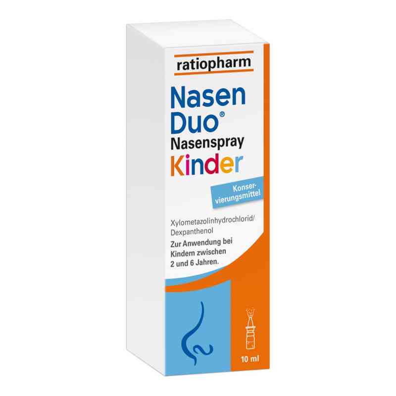 NasenDuo Kinder spray do nosa dla dzieci 10 ml od ratiopharm GmbH PZN 12521566