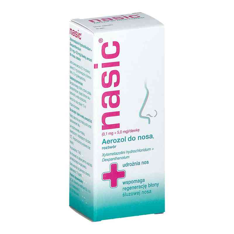Nasic aerozol do nosa 10 ml od KLOSTERFRAU BERLIN GMBH PZN 08301890