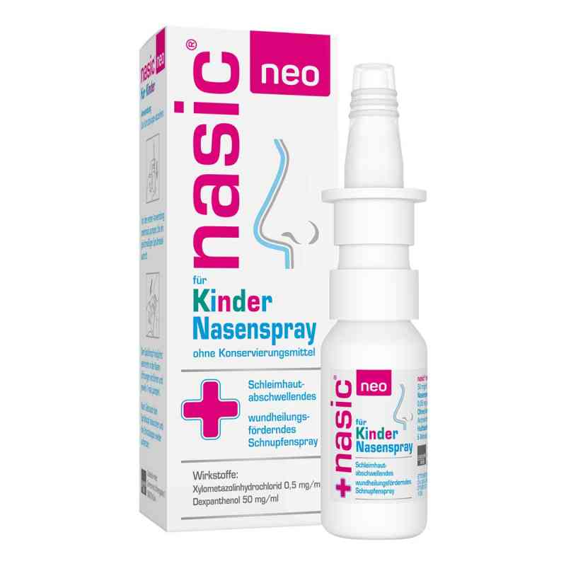 Nasic neo dla dzieci, spray do nosa 10 ml od MCM KLOSTERFRAU Vertr. GmbH PZN 15863505