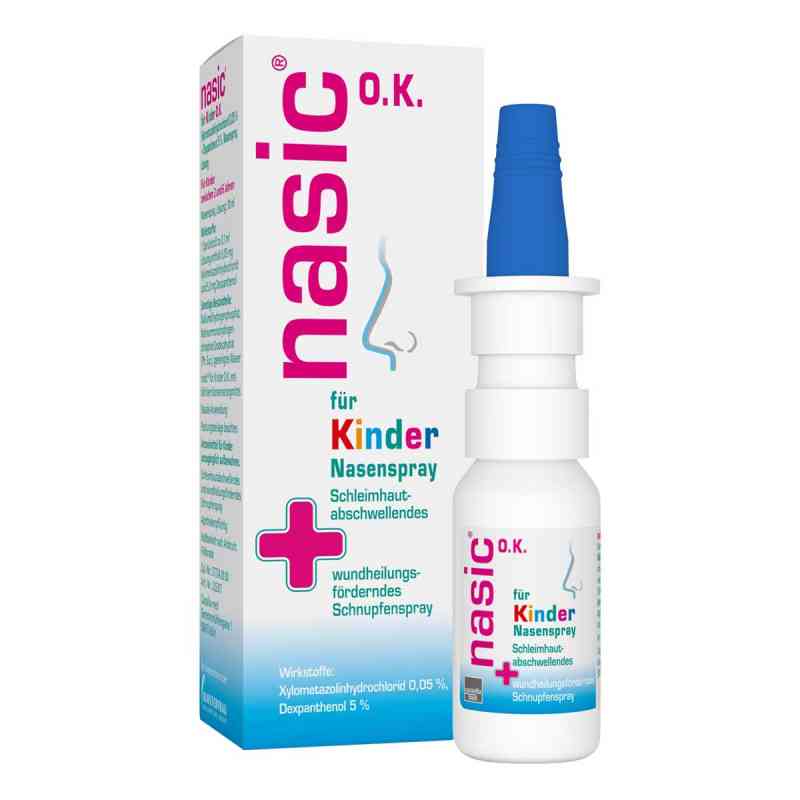 Nasic O.K. spray do nosa dla dzieci 10 ml od MCM KLOSTERFRAU Vertr. GmbH PZN 02882777