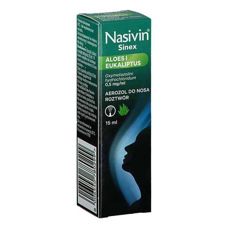 Nasivin Sinex Aloes I Eukaliptus spray 15 ml od PROCTER & GAMBLE MANUFACTURING GMBH PZN 08304568