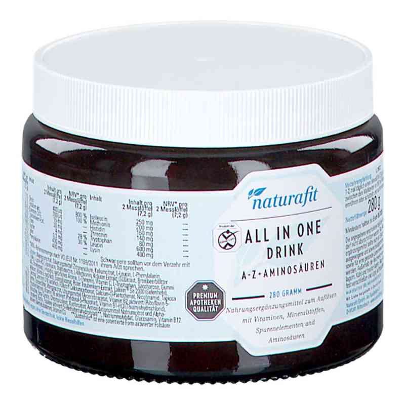 Naturafit All In One A-z+aminosäuren Pulver 280 g od NaturaFit GmbH PZN 18039209