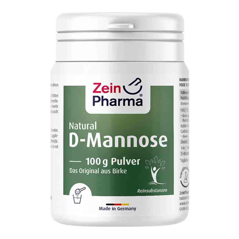 Natural D-mannose w proszku 100 g od ZeinPharma Germany GmbH PZN 09302984