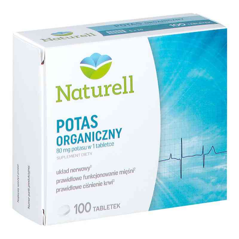 Naturell Potas organiczny tabletki 100  od NATURELL AB PZN 08302185
