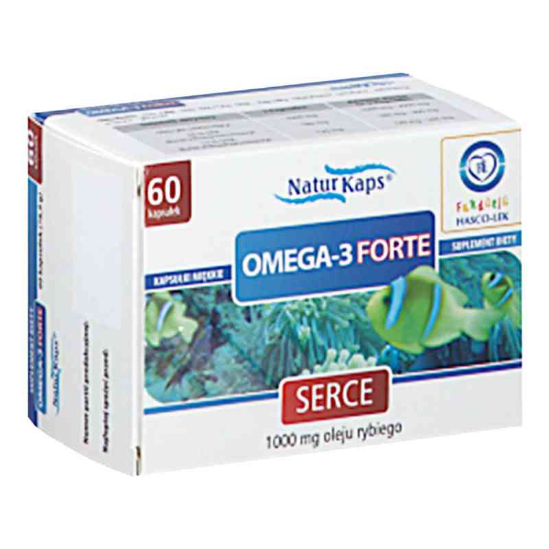 Naturkaps Omega 3 Forte kapsułki 60  od  PZN 08305098