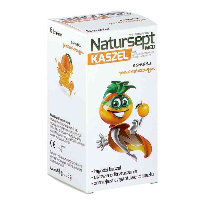 NATURSEPT MED KASZEL lizaki 6  od AFLOFARM FARMACJA POLSKA SP. Z O.O. PZN 08302934