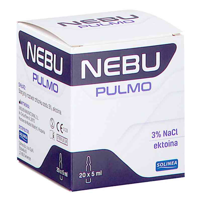 Nebu Pulmo ampułki 20 amp. od UNOLAB MANUFACTURING S.L. PZN 08303491