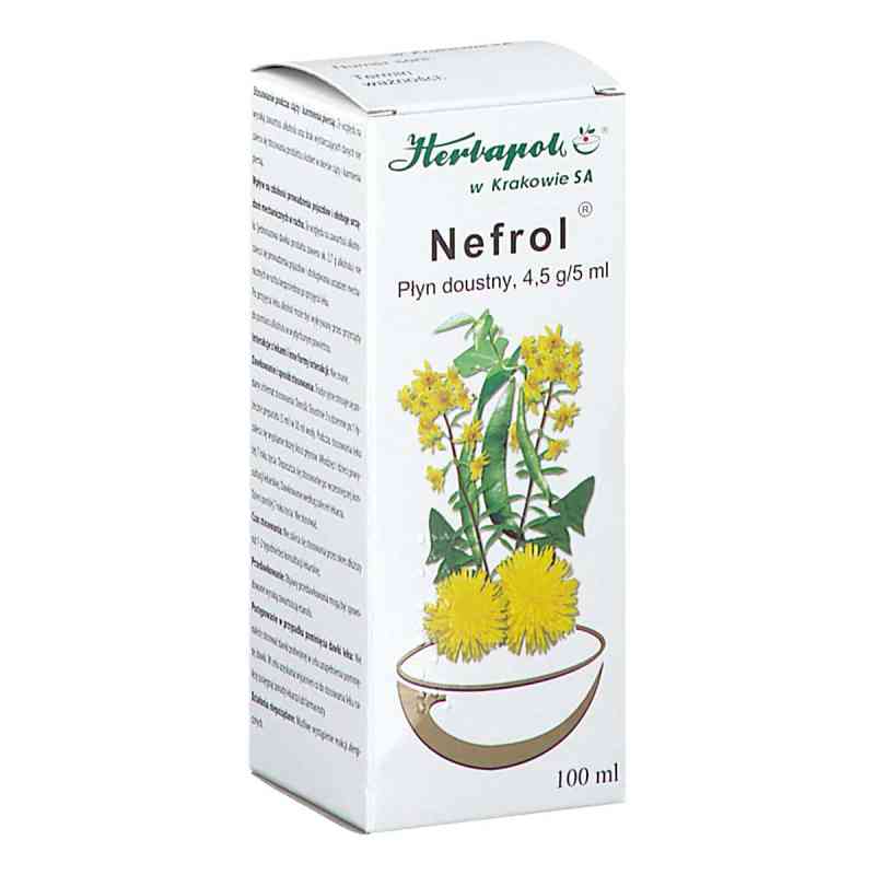 Nefrol płyn 100 ml od KRAKOWSKIE ZAKŁADY ZIELARSKIE 