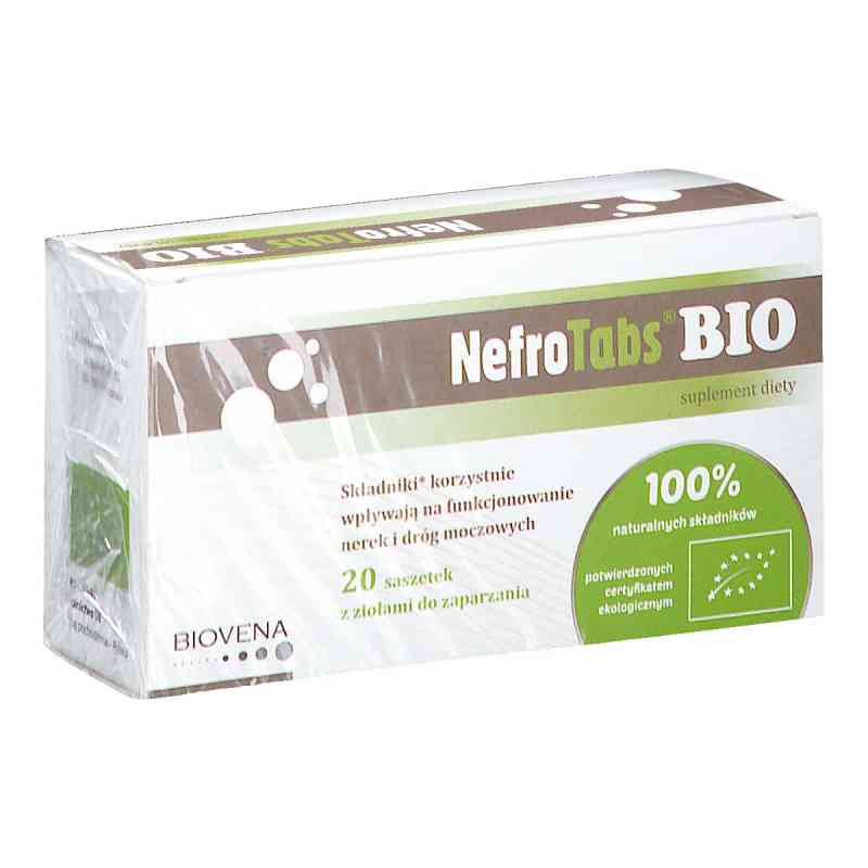 NefroTabs BIO saszetki 20  od BIOVENA HEALTH SP. Z O.O. PZN 08303083