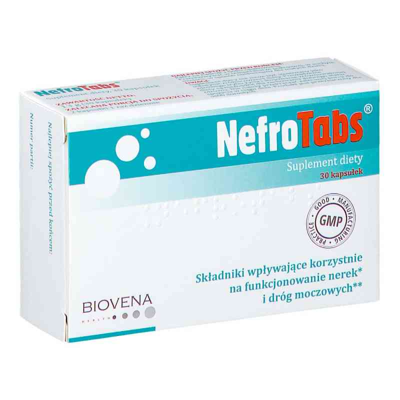 Nefrotabs kapsułki 30  od BIOVENA HEALTH SP. Z O.O. PZN 08302740