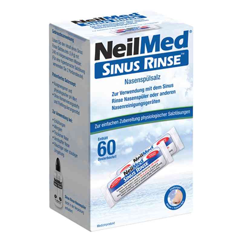 Neilmed® Sinus Rinse sól do płukania nosa w saszetkach dozującyc 60X2.4 g od NeilMed Pharma GmbH PZN 15297282