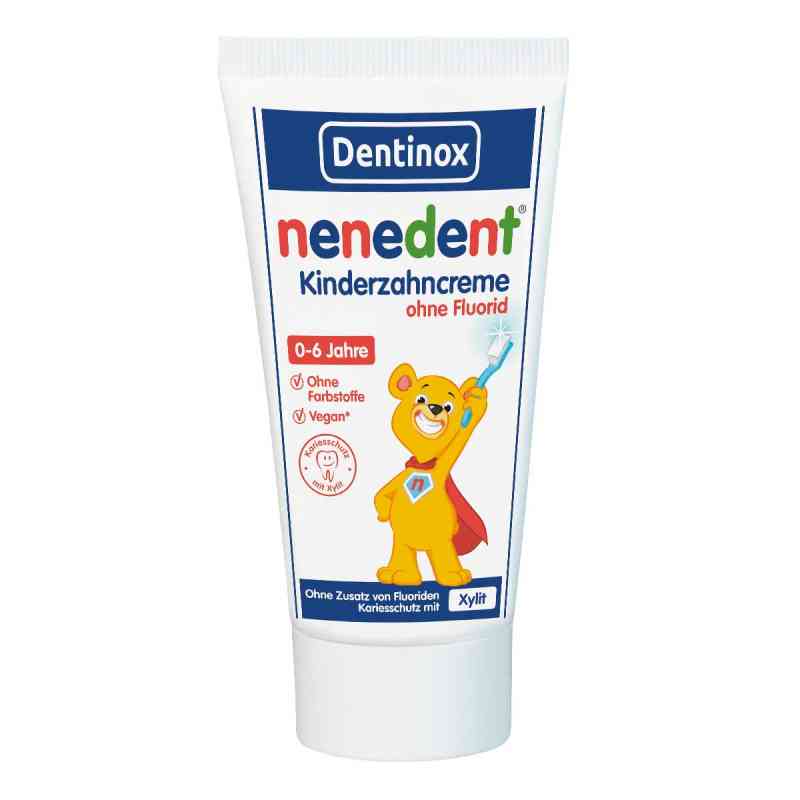 Nenedent pasta bez fluoru dla dzieci 50 ml od Dentinox Gesellschaft für pharma PZN 08771777