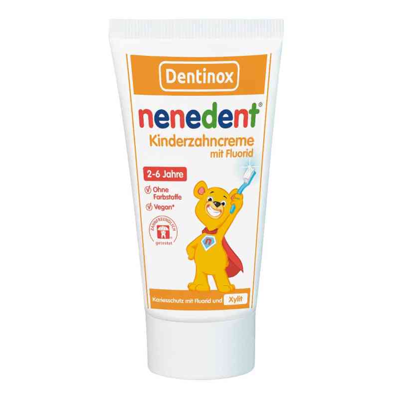 Nenedent pasta do zebów dla dzieci z fluorkiem tubka stojąca 50 ml od Dentinox Lenk & Schuppan KG PZN 08771783