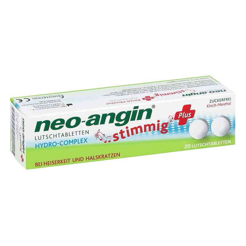 Neo Angin Plus stimmig tabletki do ssania 20 szt. od MCM KLOSTERFRAU Vertr. GmbH PZN 07041249