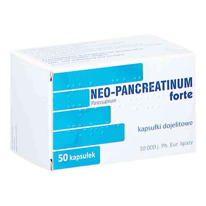 Neo-Pancreatinum Forte kapsułki 50  od PRZEDSIĘBIORSTWO FARMACEUTYCZNE JELFA S.A. PZN 08300202