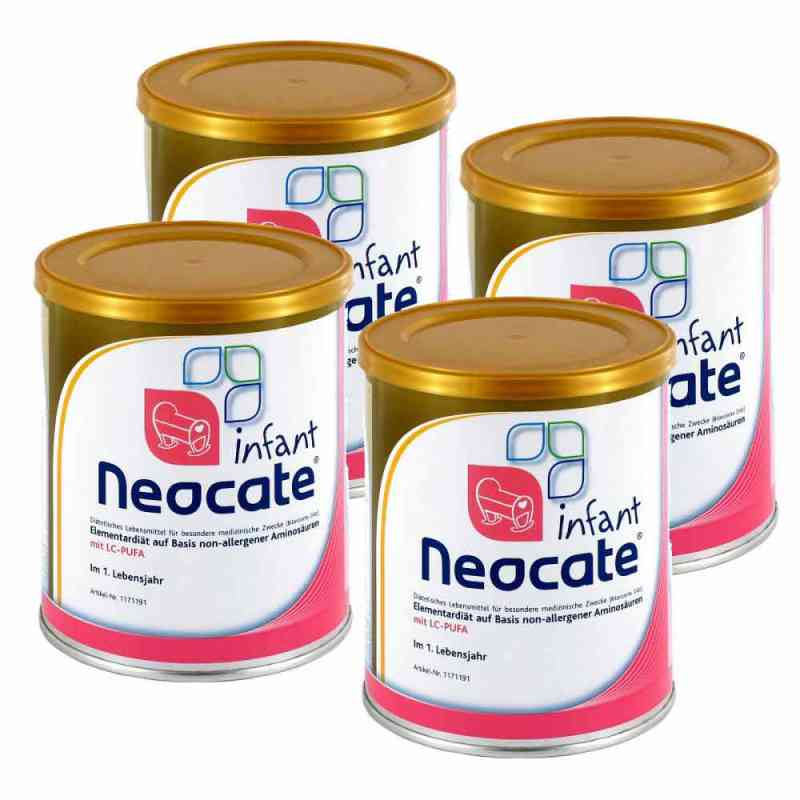 Neocate Infant Pulver 4x400 g od Danone Deutschland GmbH PZN 08100383