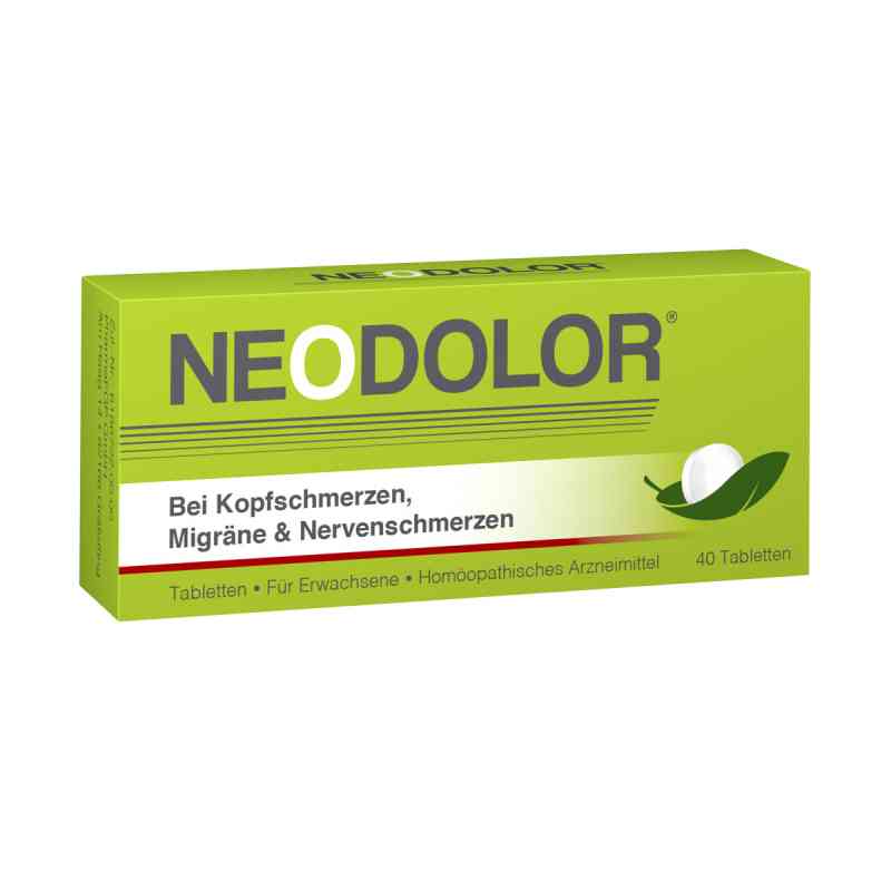 Neodolor tabletki 40 szt. od PharmaSGP GmbH PZN 12350521