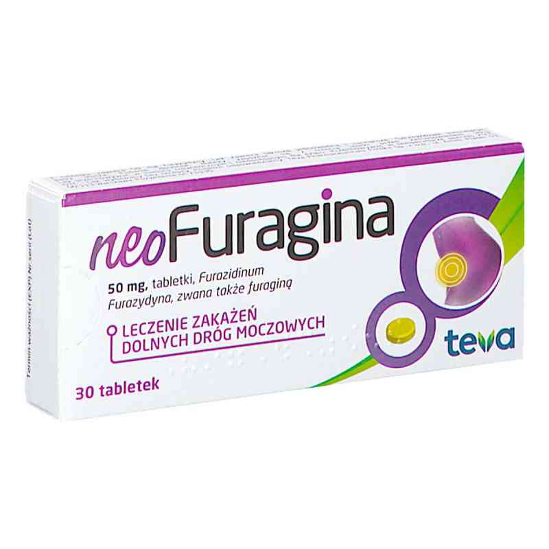 NeoFuragina 50mg tabletki 30  od TEVA OPERATIONS POLAND SP. Z O.O. PZN 08300406