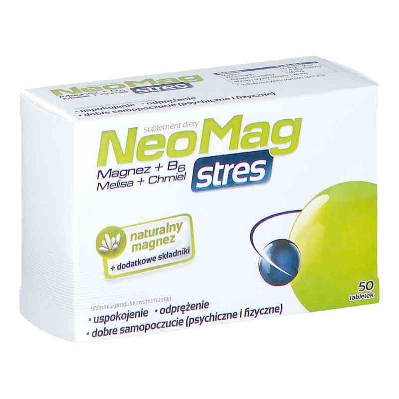 Neomag Stres tabletki 50  od AFLOFARM FARMACJA POLSKA SP. Z O.O. PZN 08302823