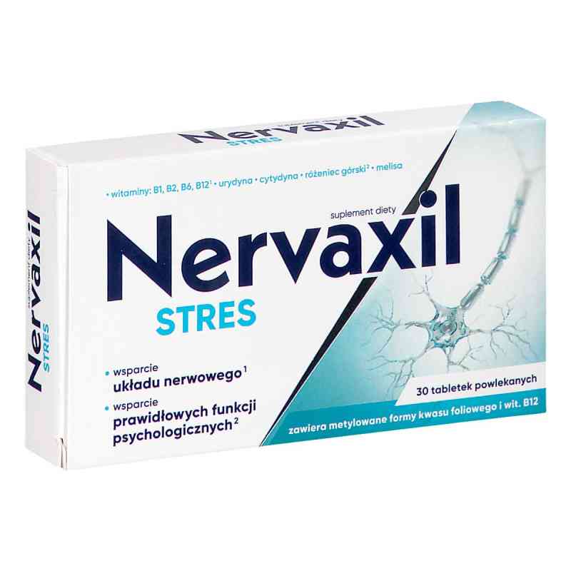 Nervaxil Stres 30  od NATUR PRODUKT PHARMA SP. Z O.O. PZN 08305583