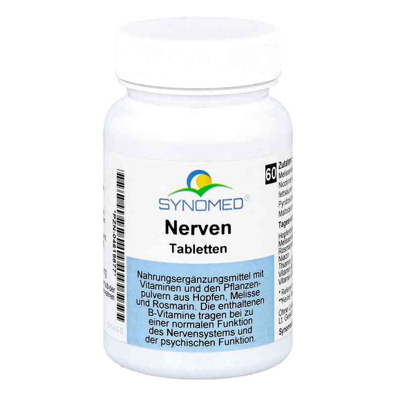Nerven tabletki 60 szt. od Synomed GmbH PZN 04619877