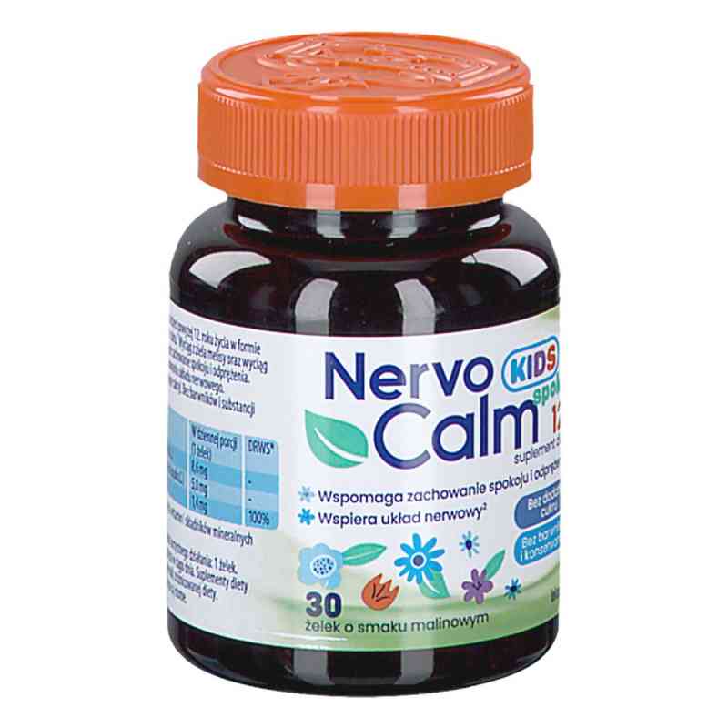 NervoCalm Kids Spokój 12+ 30  od LABORATORIA NATURY SP. Z O.O. PZN 08306539
