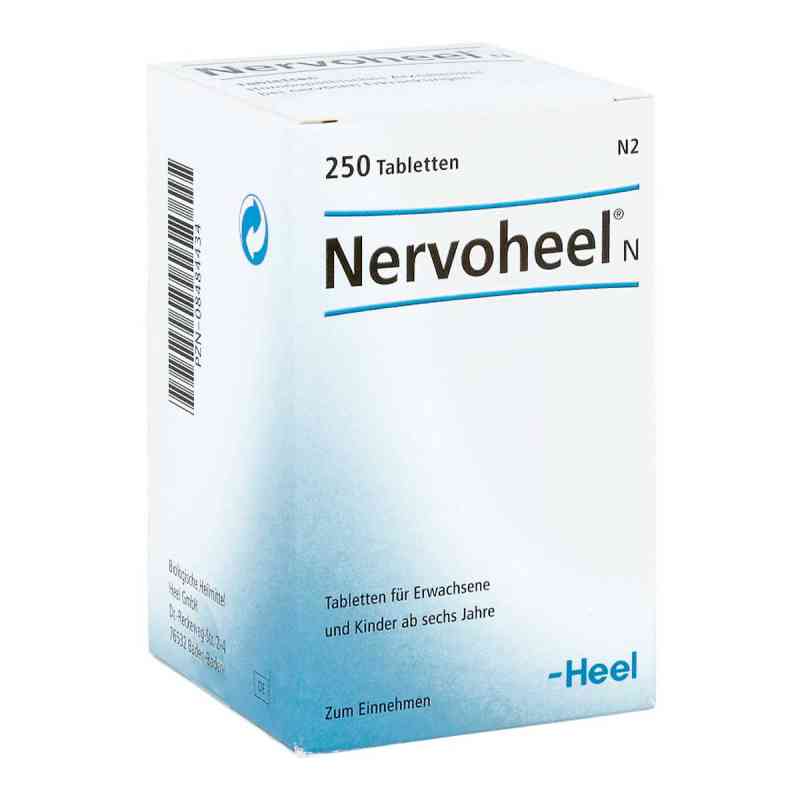 Nervoheel N tabletki 250 szt. od Biologische Heilmittel Heel GmbH PZN 08484434