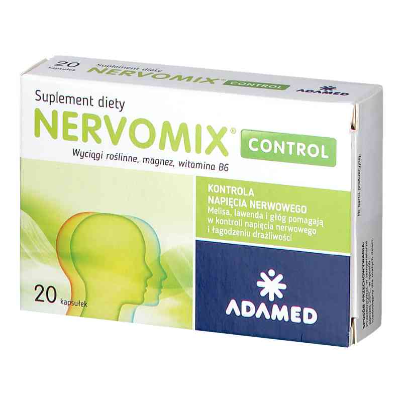 Nervomix Control 20  od ADAMED CONSUMER HEALTHCARE S.A. PZN 08300800