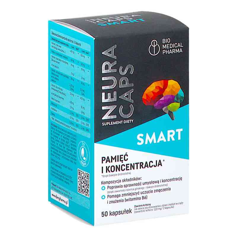 Neuracaps Smart kapsułki 50  od MASTER PHARM S.A. PZN 08304151
