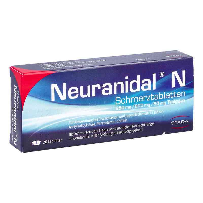 Neuranidal N tabletki 20 szt. od STADA Consumer Health Deutschland GmbH PZN 01809034