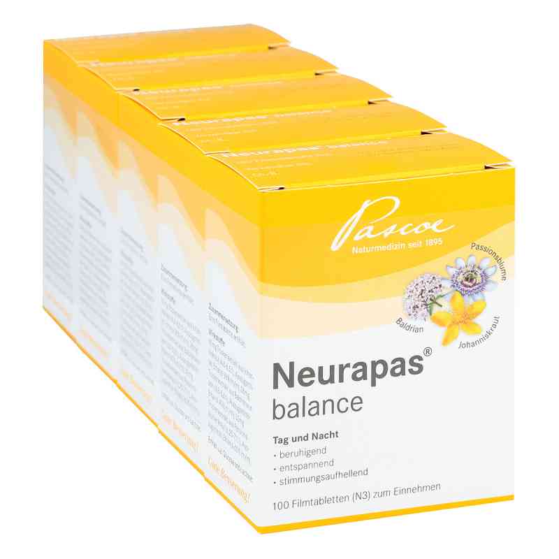 Neurapas Balance tabletki powlekane 5X100 szt. od Pascoe pharmazeutische Präparate PZN 01852449