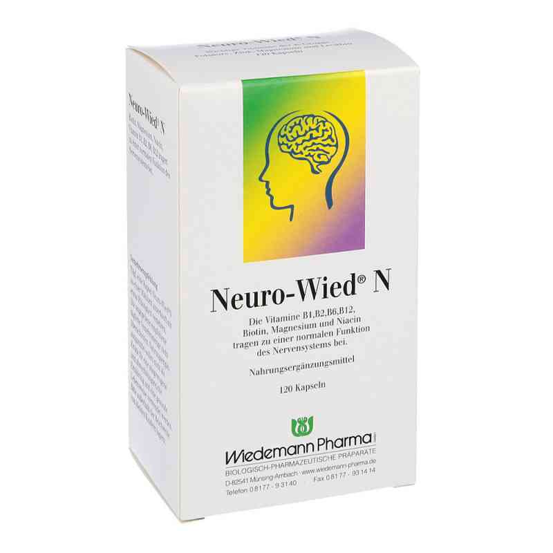 Neuro Wied N kapsułki 120 szt. od Wiedemann Pharma GmbH PZN 09616949