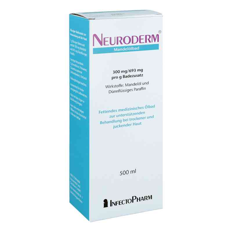 Масло для ванны Neuroderm, миндальное, увлажняющее, облегчает зуд
