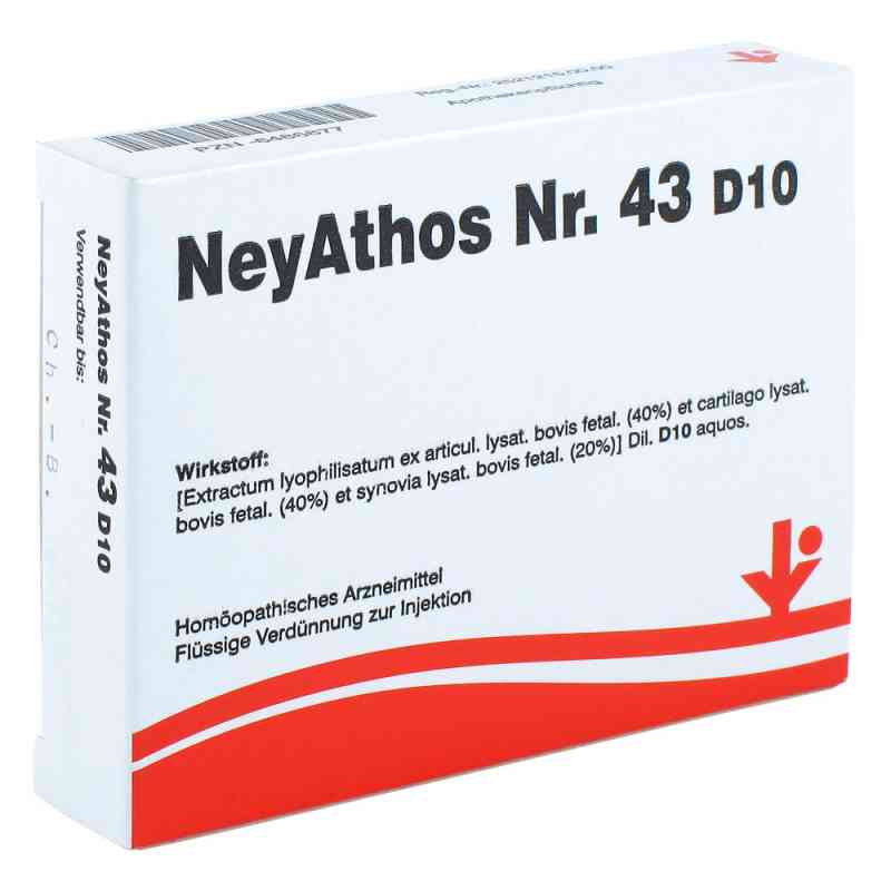 Neyathos Nr.43 D 10 ampułki 5X2 ml od vitOrgan Arzneimittel GmbH PZN 06486877