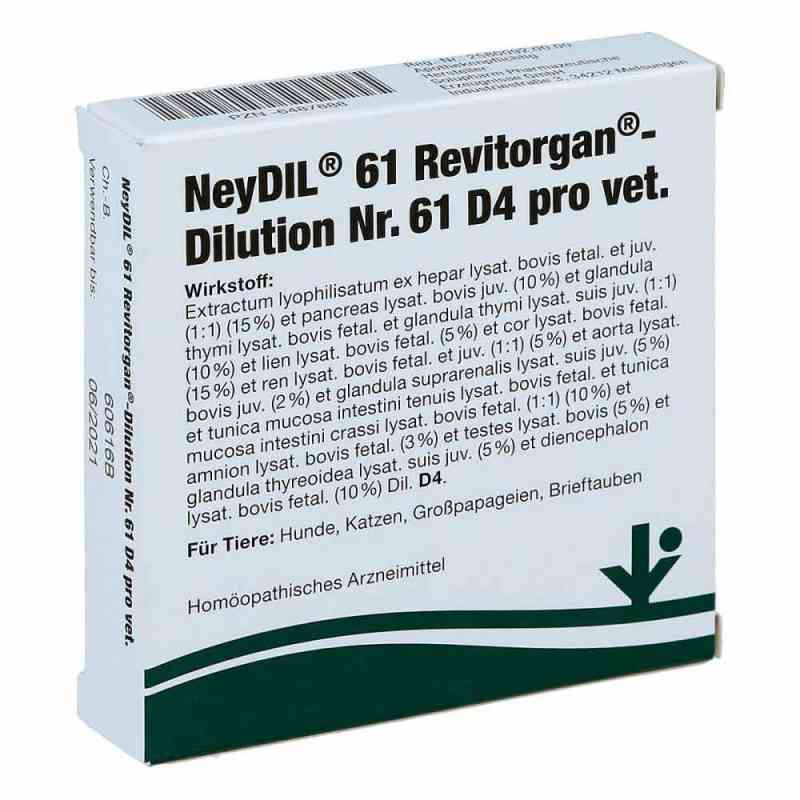 Neydil Nr.61 Revitorgan Dil.d 4 pro vet. ampułki 5X2 ml od vitOrgan Arzneimittel GmbH PZN 06487888