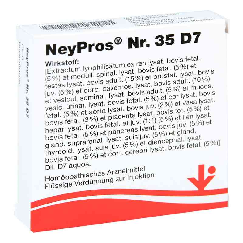 Neypros Nr.35 D 7 ampułki 5X2 ml od vitOrgan Arzneimittel GmbH PZN 06486794
