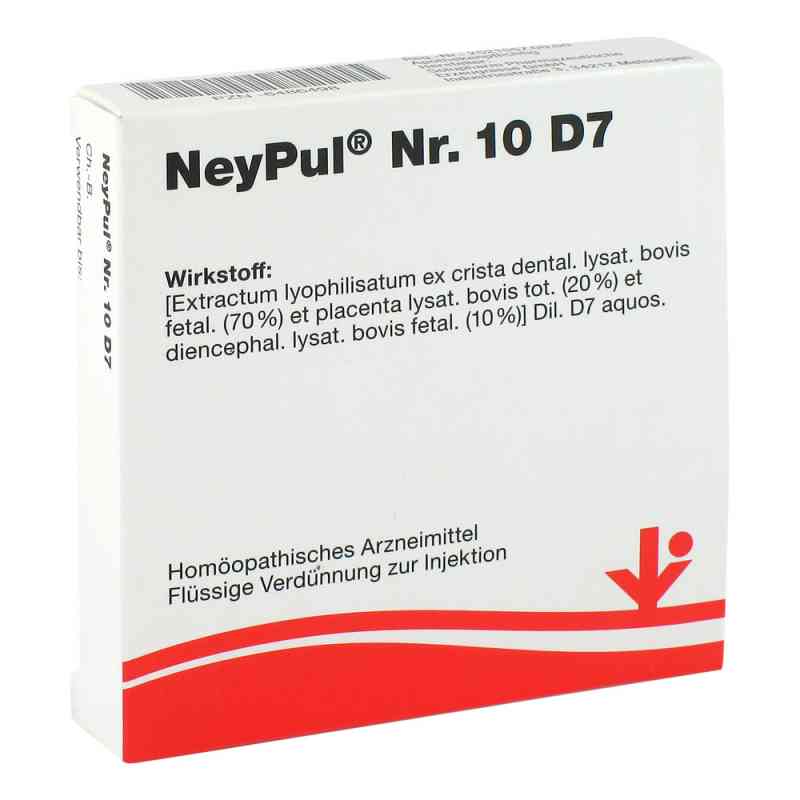 Neypul Nr.10 D 7 ampułki 5X2 ml od vitOrgan Arzneimittel GmbH PZN 06486498