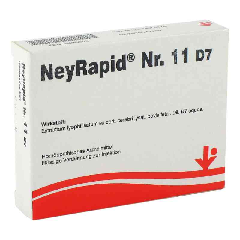 Neyrapid Nr.11 D 7 ampułki 5X2 ml od vitOrgan Arzneimittel GmbH PZN 06486506
