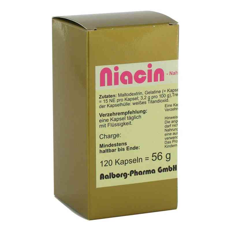 Niacin kapsułki 120 szt. od FBK-Pharma GmbH PZN 00156156