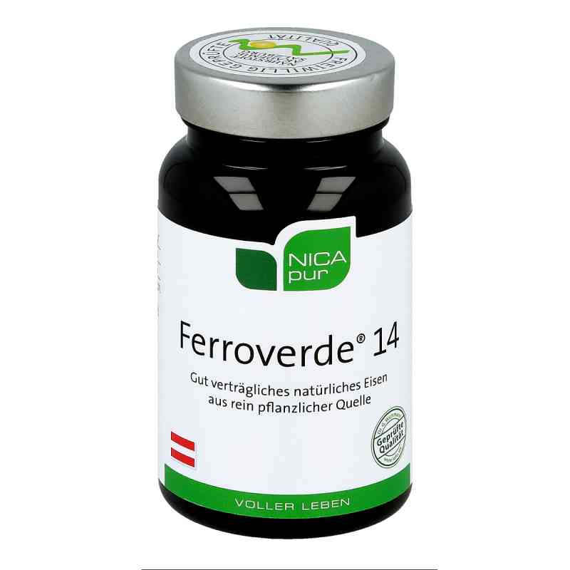 Nicapur Ferroverde 14 kapsułki 60 szt. od NICApur Micronutrition GmbH PZN 06443106