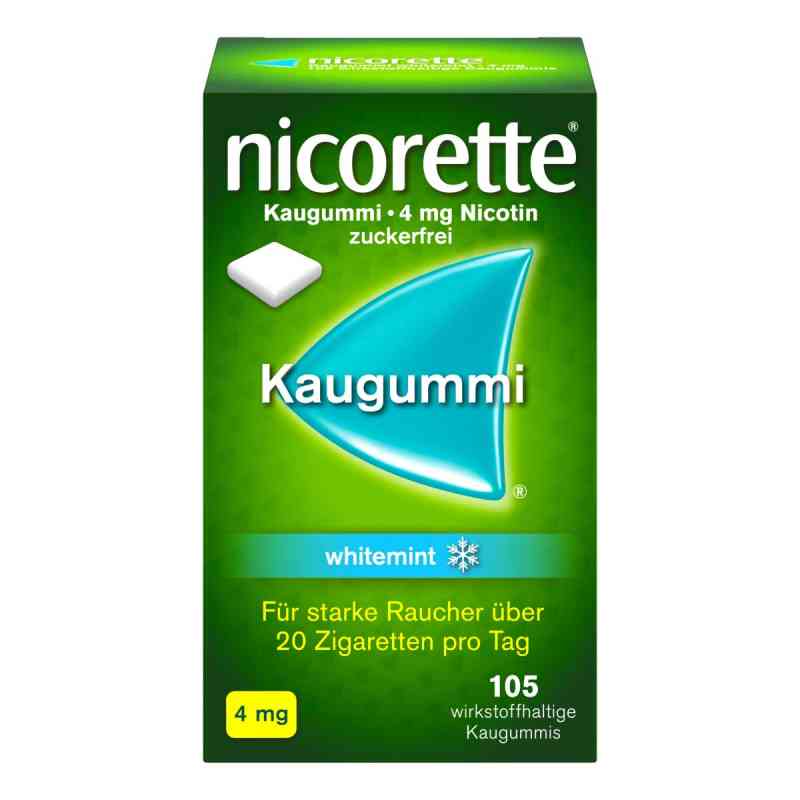 Nicorette 4 mg guma do żucia 105 szt. od Johnson & Johnson GmbH (OTC) PZN 07353635