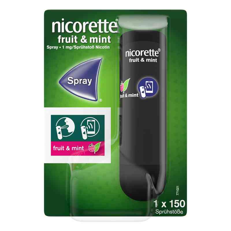 Nicorette Fruit & Mint Spray 1 Mg/sprühstoß Nfc 1 szt. od Johnson & Johnson GmbH (OTC) PZN 18215126