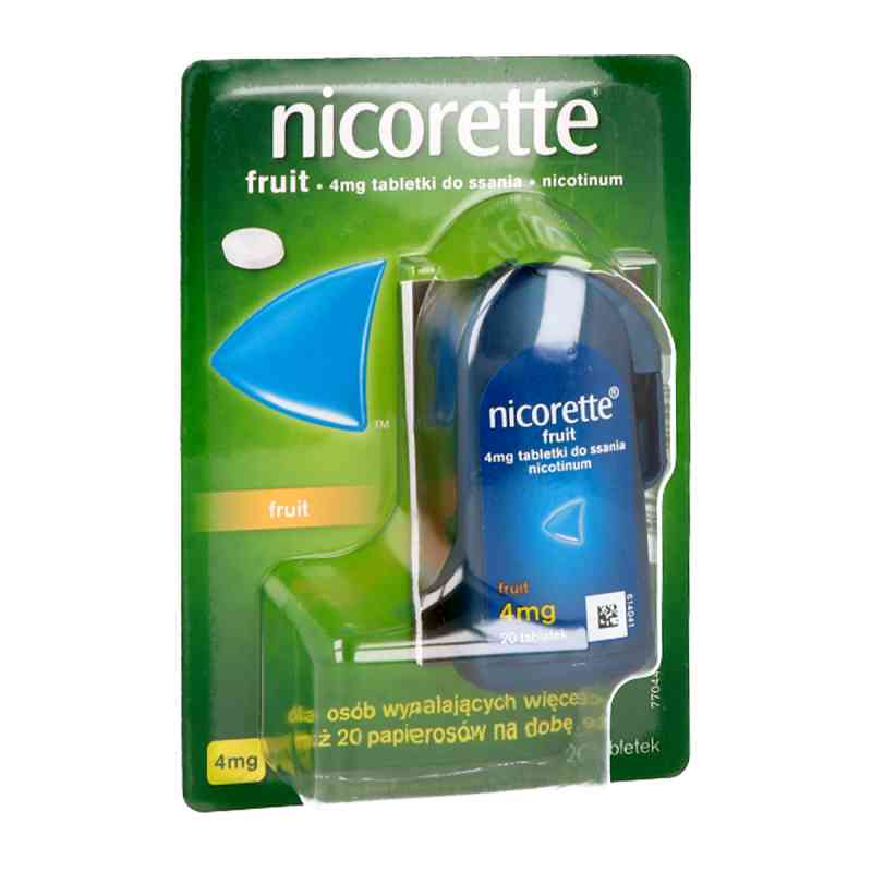 Nicorette Fruit tabletki 20  od MCNEIL AB PZN 08300690