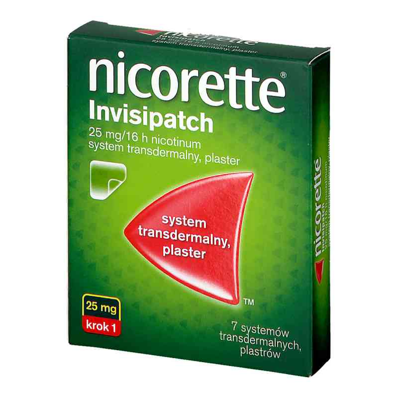 Nicorette Invisipatch Plastry transdermalne 7  od MCNEIL AB PZN 08300674