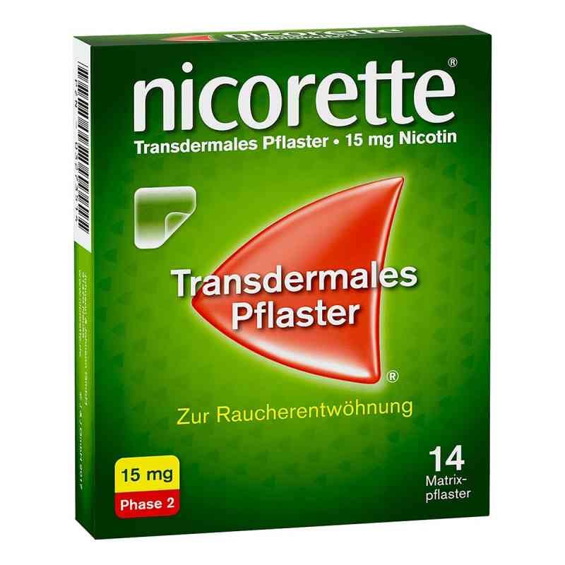 nicorette plaster transdermalny z 15 mg nikotyny 14 szt. od Kenvue Germany GmbH (OTC) PZN 03273514